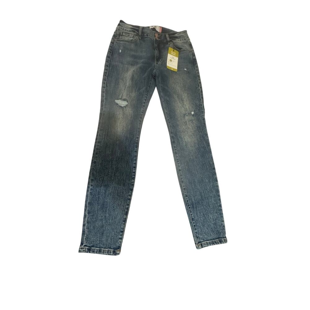 Cabi Cinch Skinny Jeans Adventure Wash Size 6 Style 4153